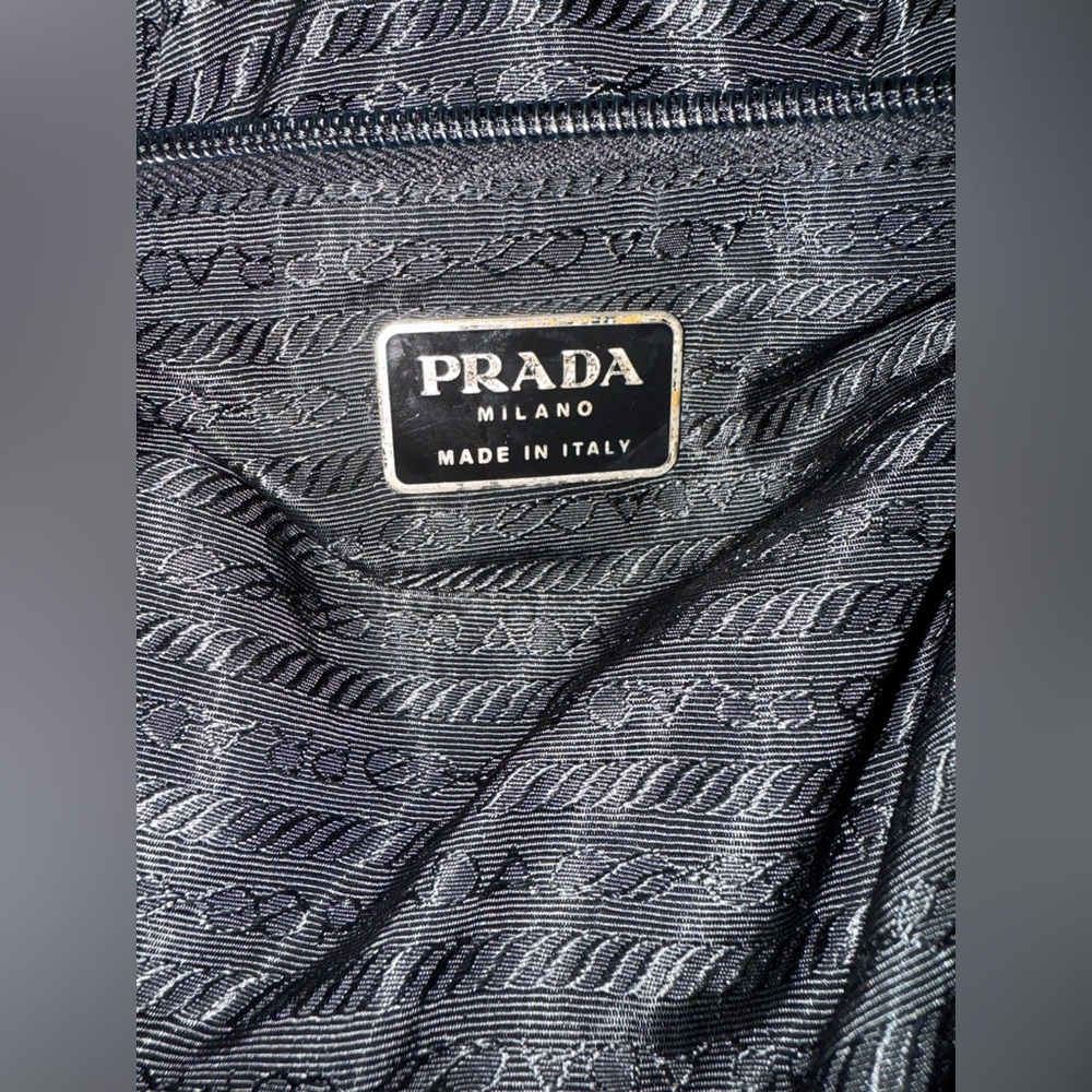 Prada Black Nylon Tote Bag EUC with COA! - Picture 9 of 13